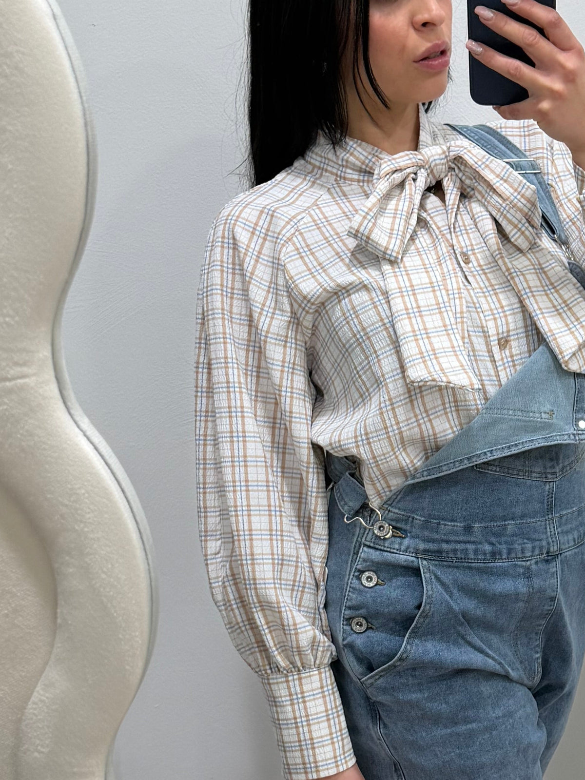 camicia quadri fiocchi