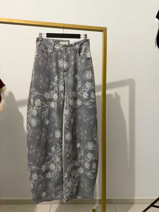 Jeans fiori