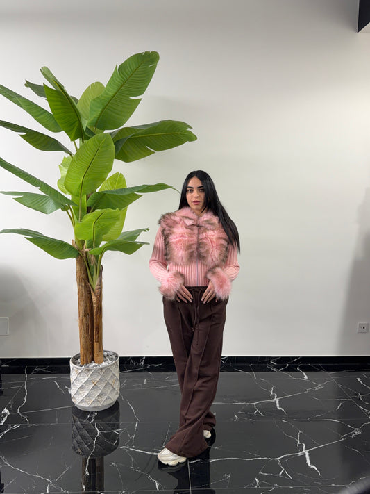 Tuta Pink Fur