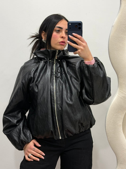 giubbino in pelle