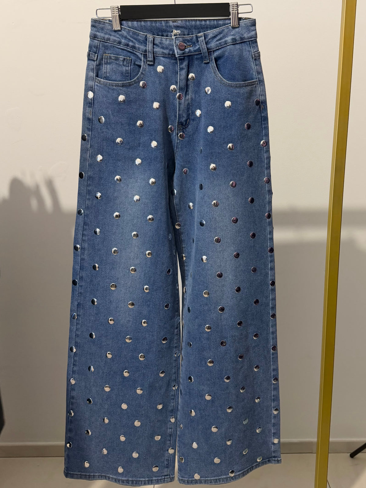 Jeans borchie