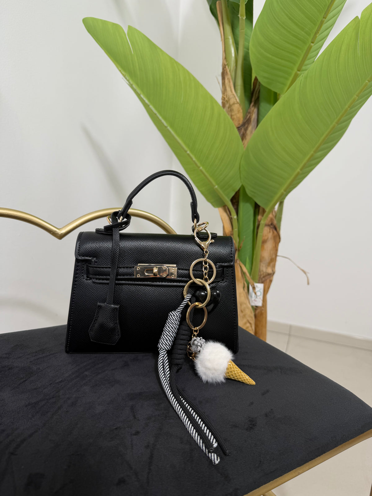 Borsa Modello Hermès Nera con Tracolla 25€